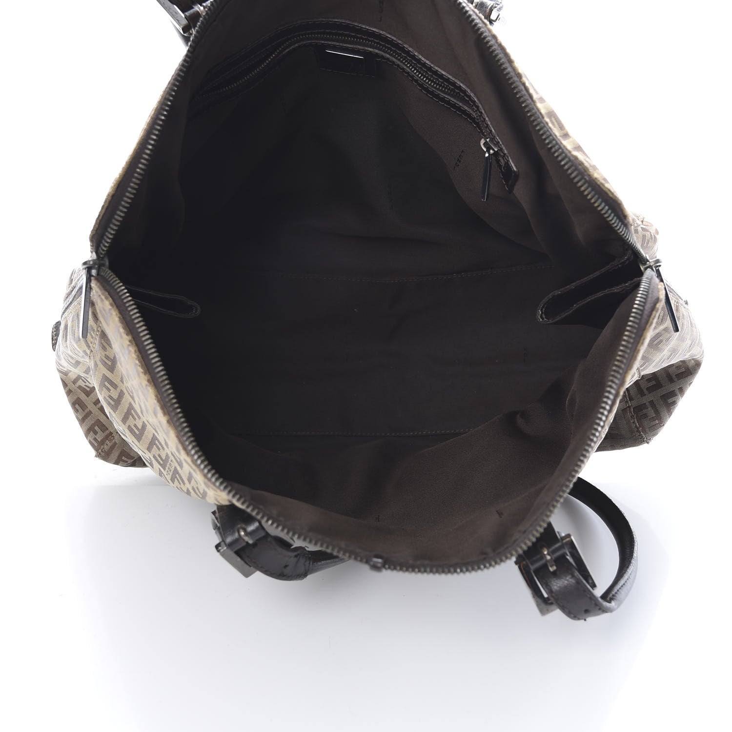 Fendi Zucchino Tote Brown 5 of 17