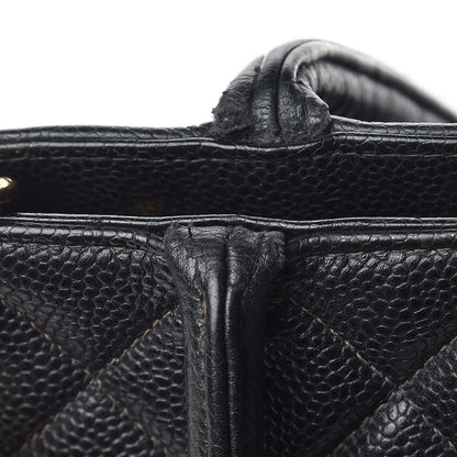Chanel Caviar Quilted Medallion Tote Black 14 of 18