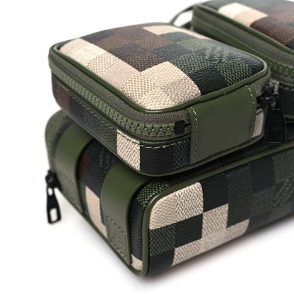 Louis Vuitton Damoflage LV Trail Wearable Wallet Green 8 of 9