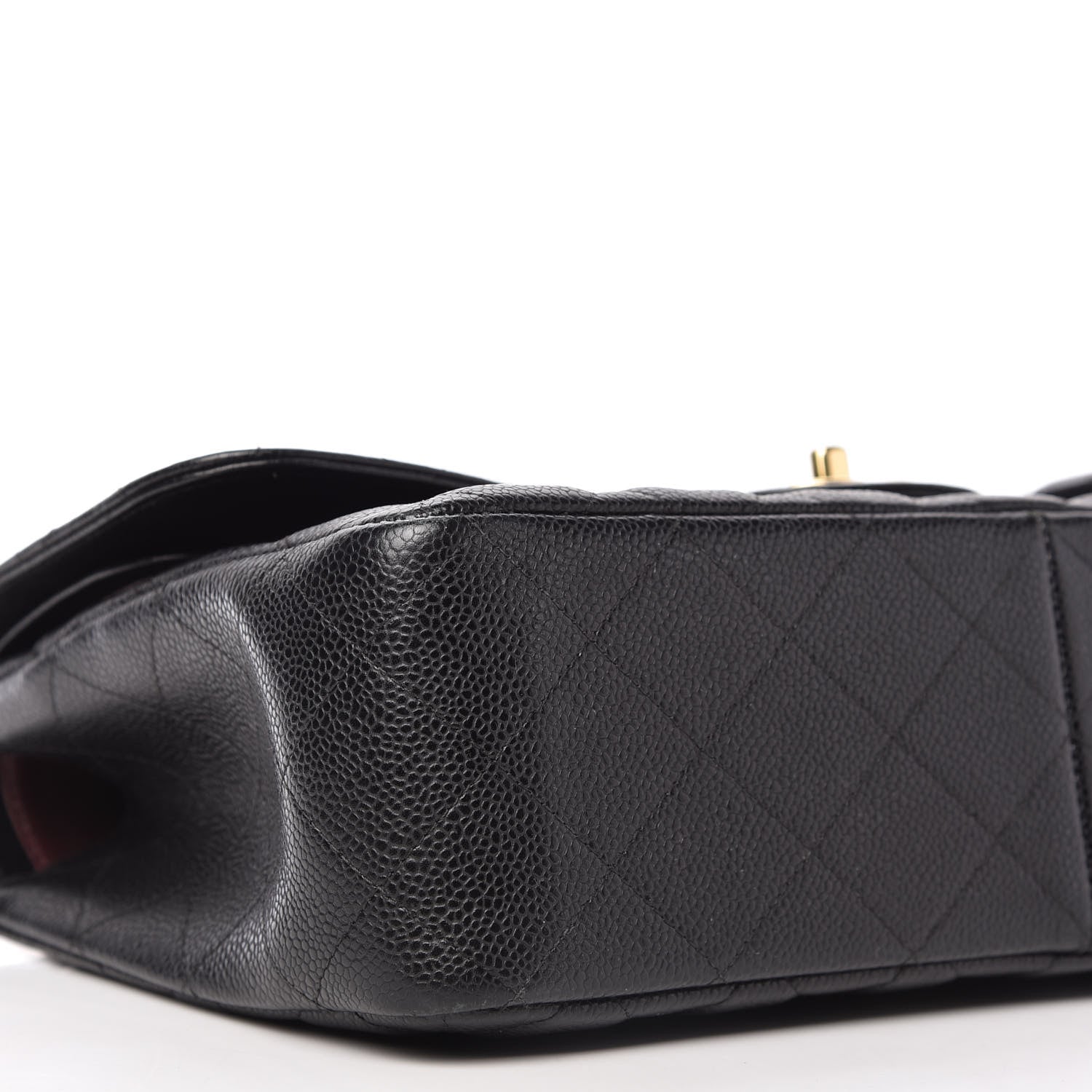 Chanel Caviar Quilted Jumbo Double Flap Black 6 of 12