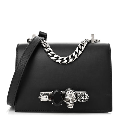 Alexander McQueen Calfskin Knuckle Crossbody Black 1 of 9