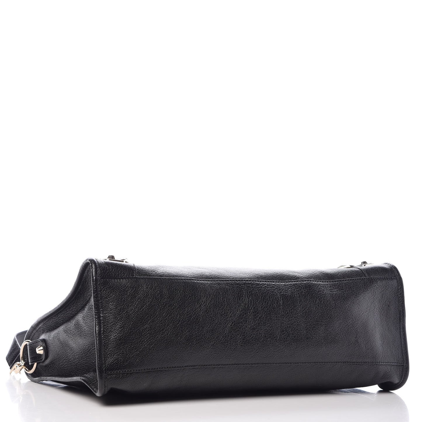 Chevre Gold Metallic Edge Hardware City Black