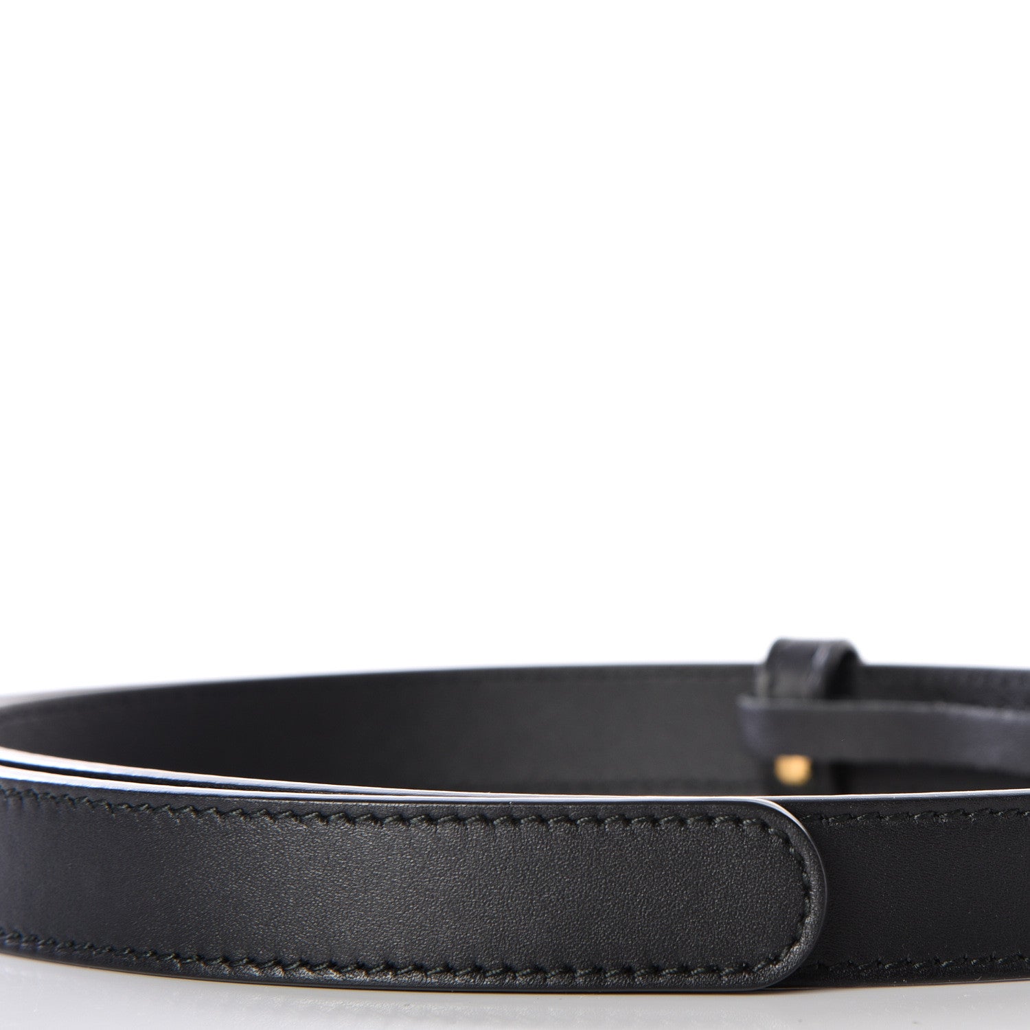 Gucci Calfskin Double G 20mm Belt 80 32 Black 5 of 8