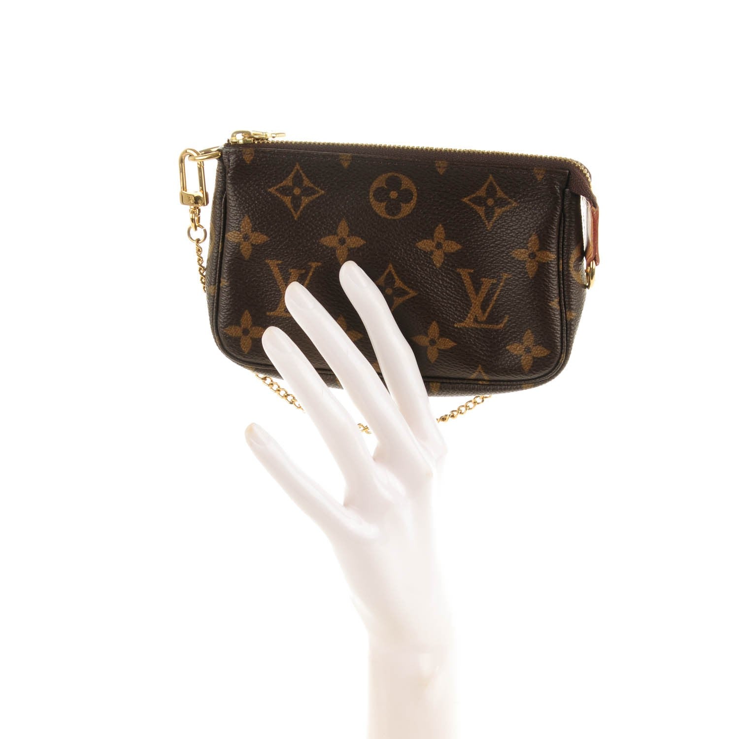 Louis Vuitton Monogram Mini Pochette Accessories 2 of 7