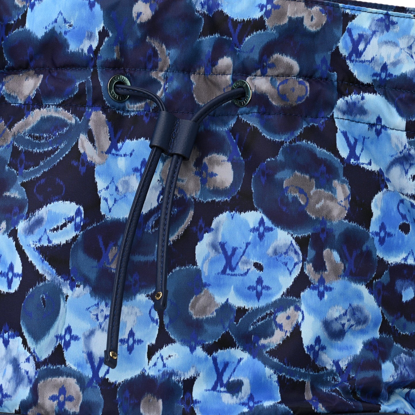 Nylon Monogram Ikat Noefull MM Grand Blue