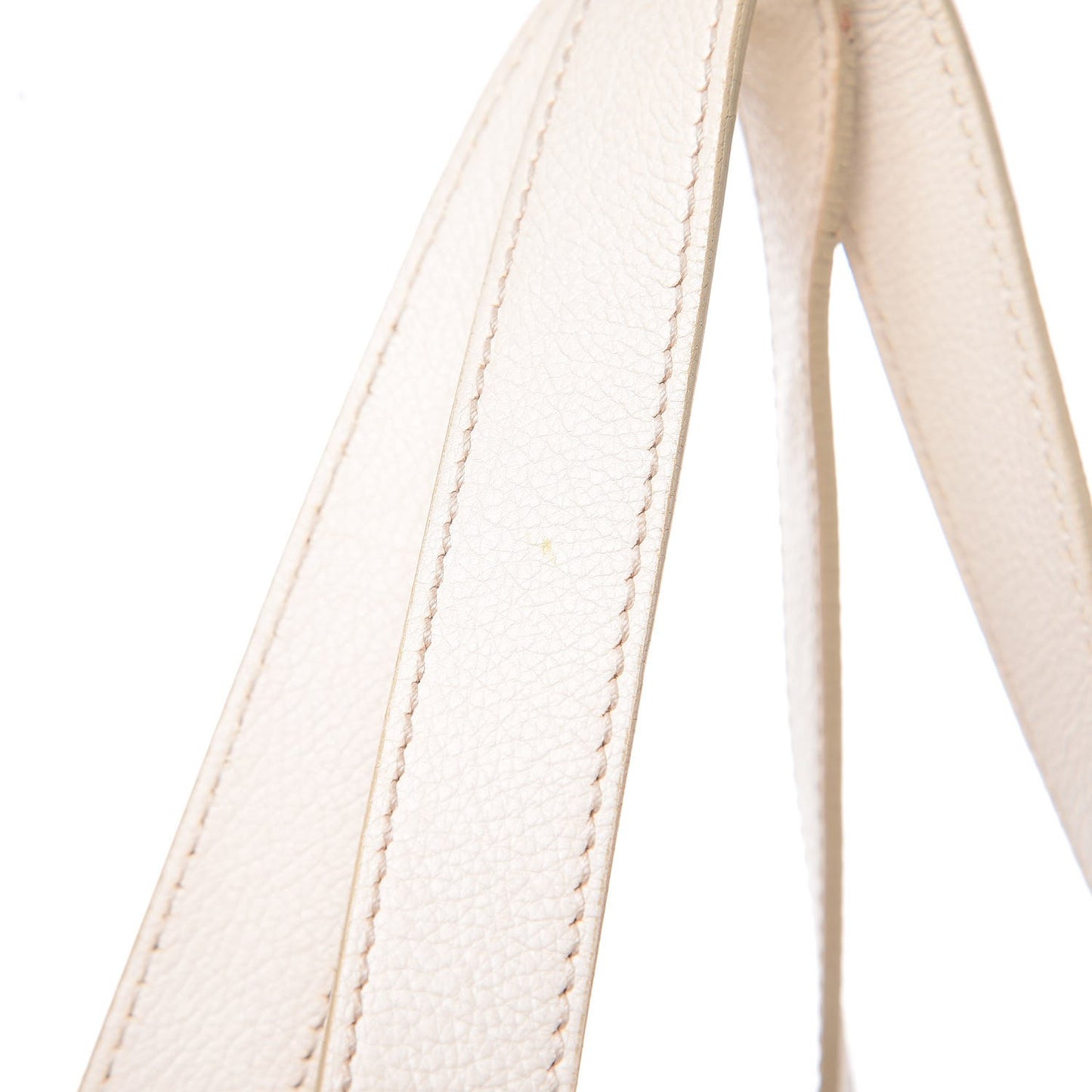 Calfskin Large Downtown Tote Ivory