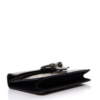 Gucci GG Supreme Monogram Mini Dionysus Shoulder Bag Black 4 of 10