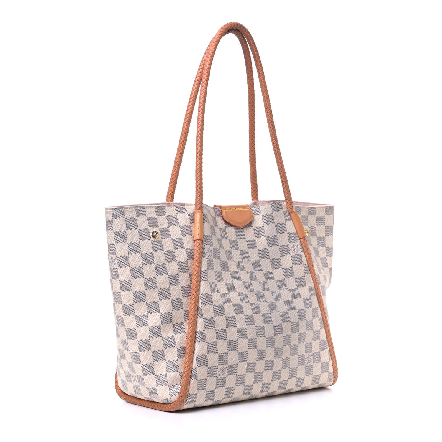 Louis Vuitton Damier Azur Propriano Rose Ballerine 2 of 5