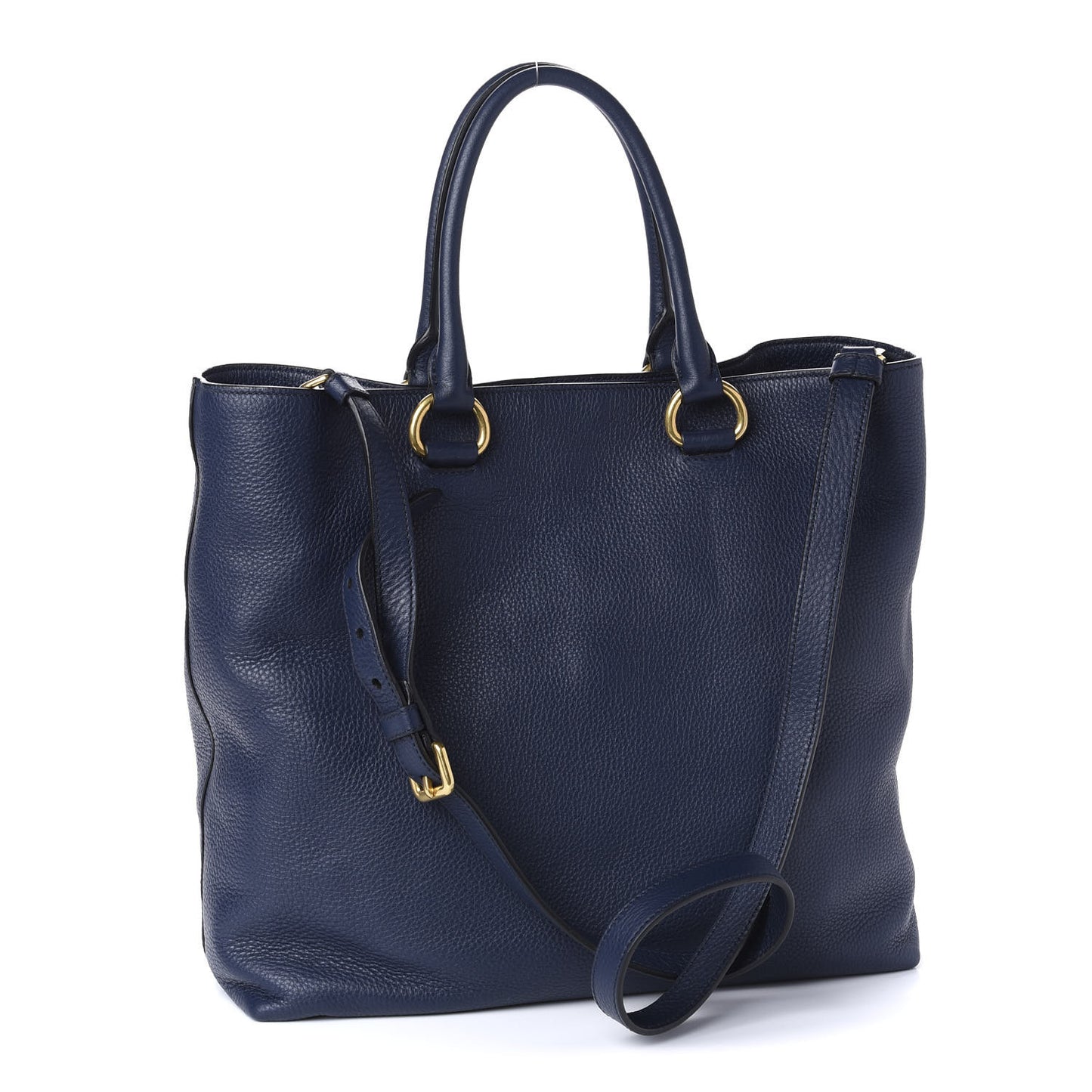 Vitello Daino Shopping Tote Baltico