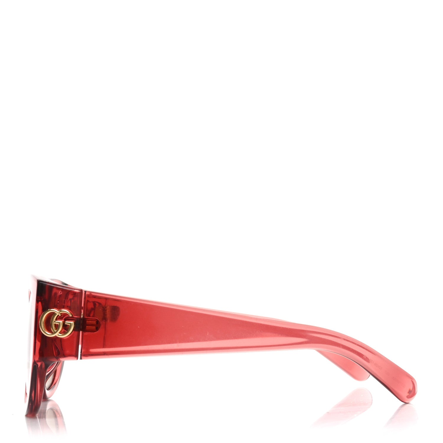 Gucci Acetate Square Frame Sunglasses GG1599SA Pink 3 of 7