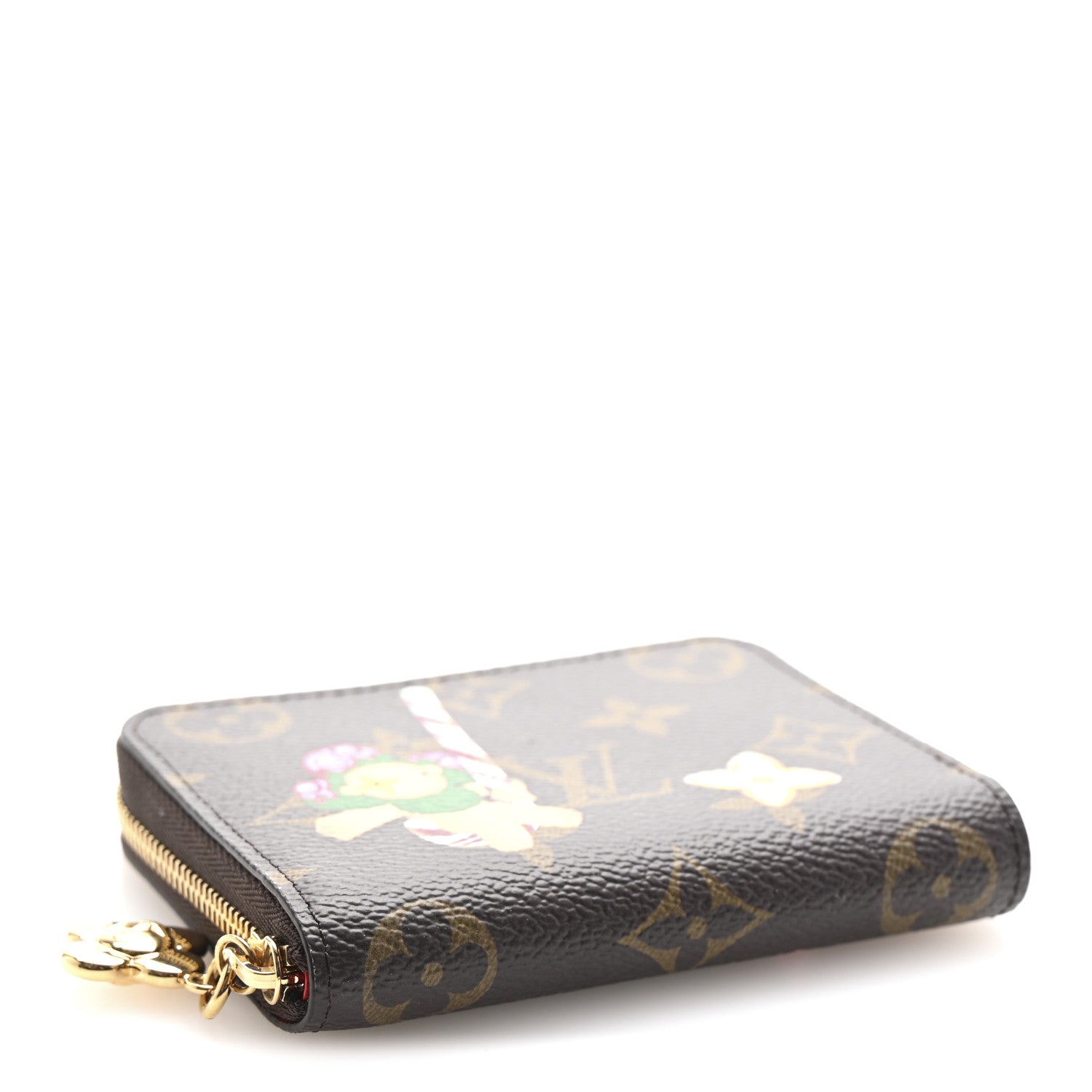 Louis Vuitton Monogram 2024 Christmas Animation Candy Factory Zippy Coin Purse Candy Red 4 of 7