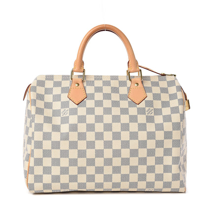 Louis Vuitton Damier Azur Speedy 30 1 of 9