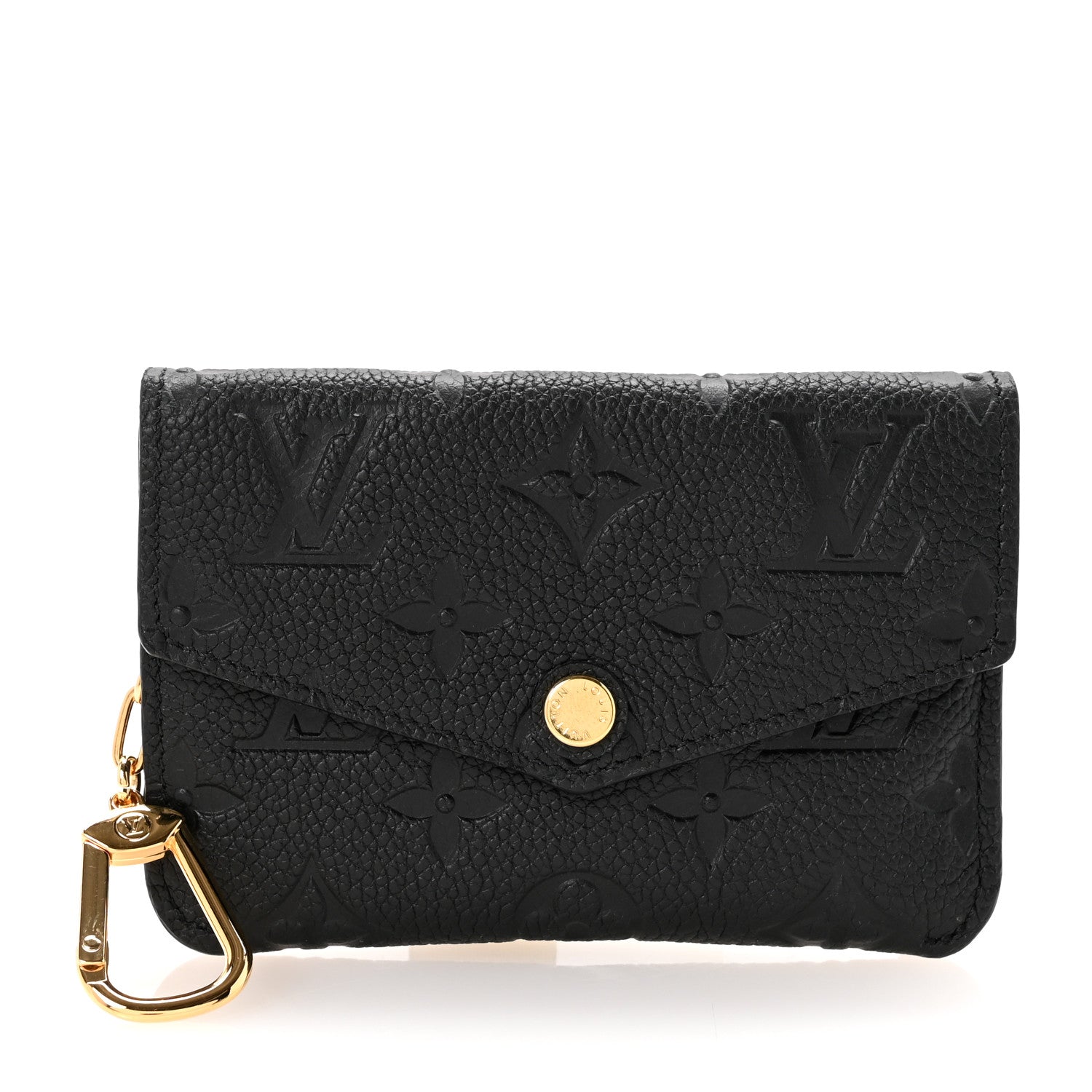 Louis Vuitton Empreinte Key Pouch Black 1 of 7