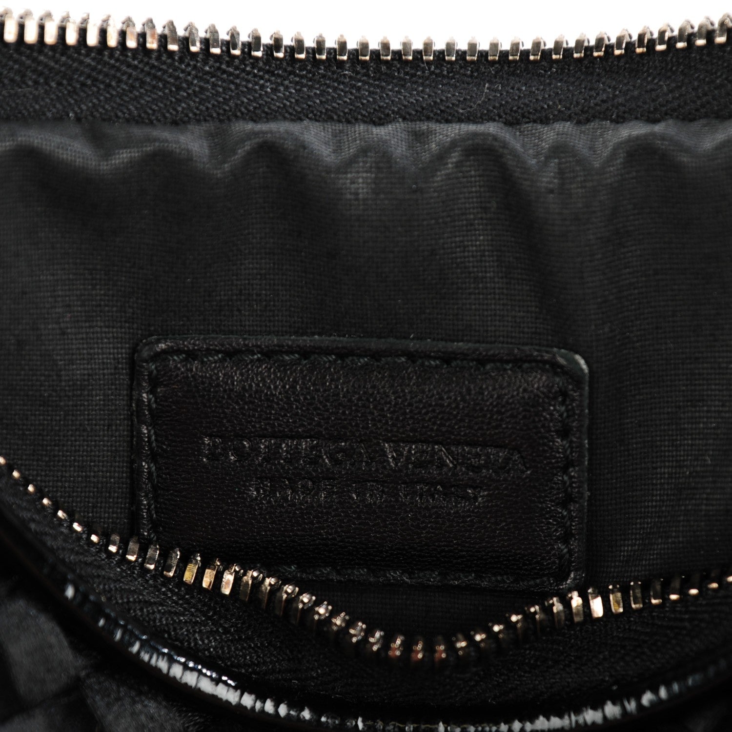 Bottega Veneta Silk Intrecciato Cosmetic Case Nero Black 6 of 8