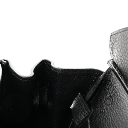 Hermes Togo BIRKIN 30 Black 6 of 9