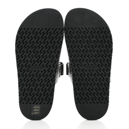Hermes Calfskin Womens Chypre Sandals 36 Black 5 of 9