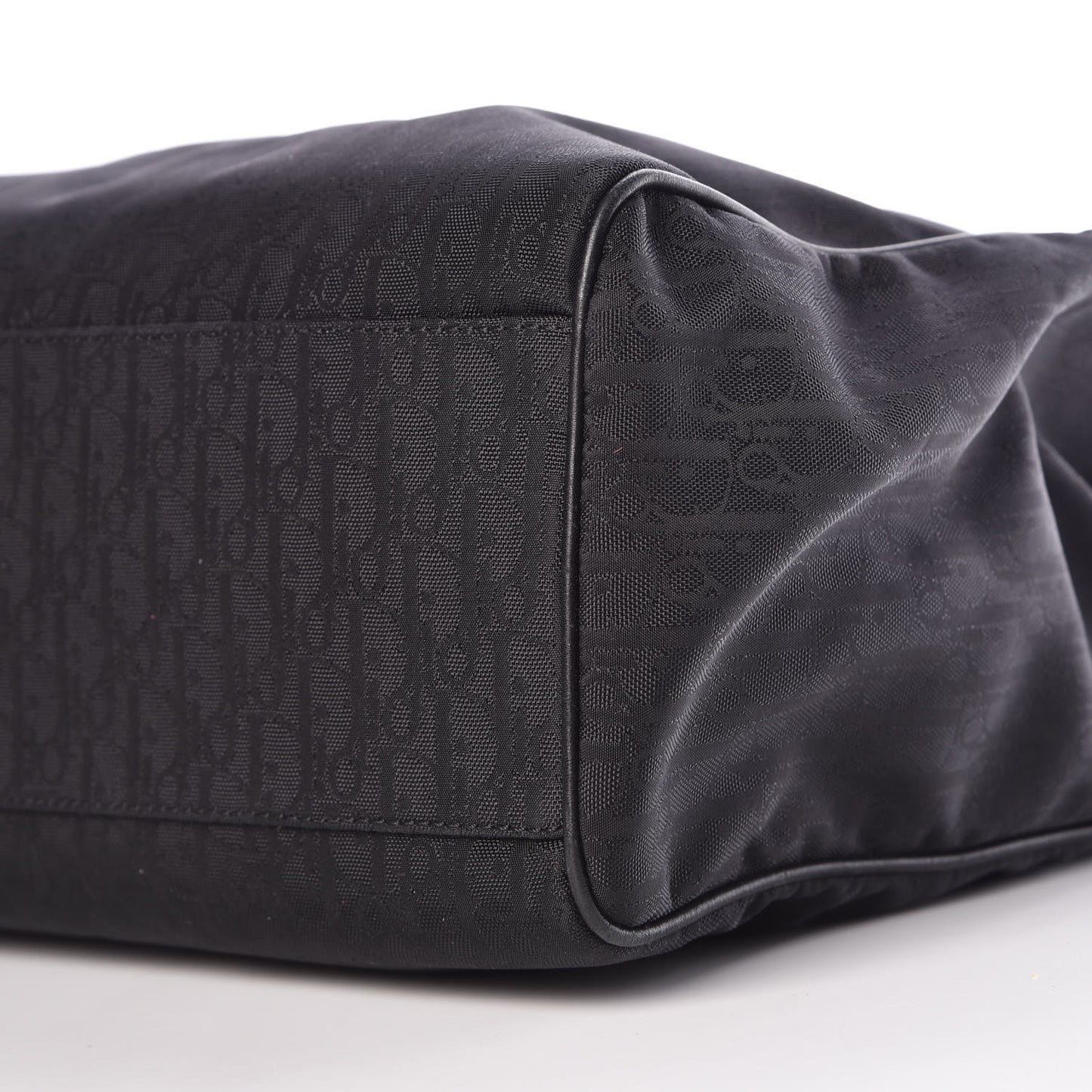 Nylon Monogram Lovely Shopping Tote Black