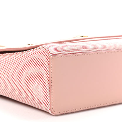 Burberry Canvas Horseferry Print Note Crossbody Bag Dusty Pink 9 of 10