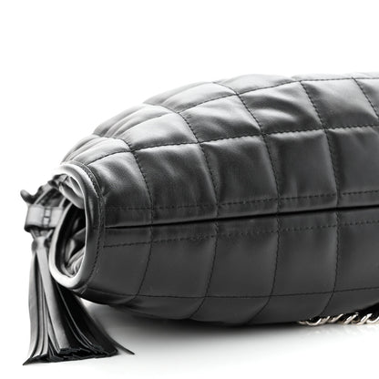 Gucci Calfskin Quilted Medium Deco Tote Bag Black 8 of 9