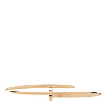 Cartier 18K Yellow Gold Small Juste Un Clou Bracelet 18 1 of 4