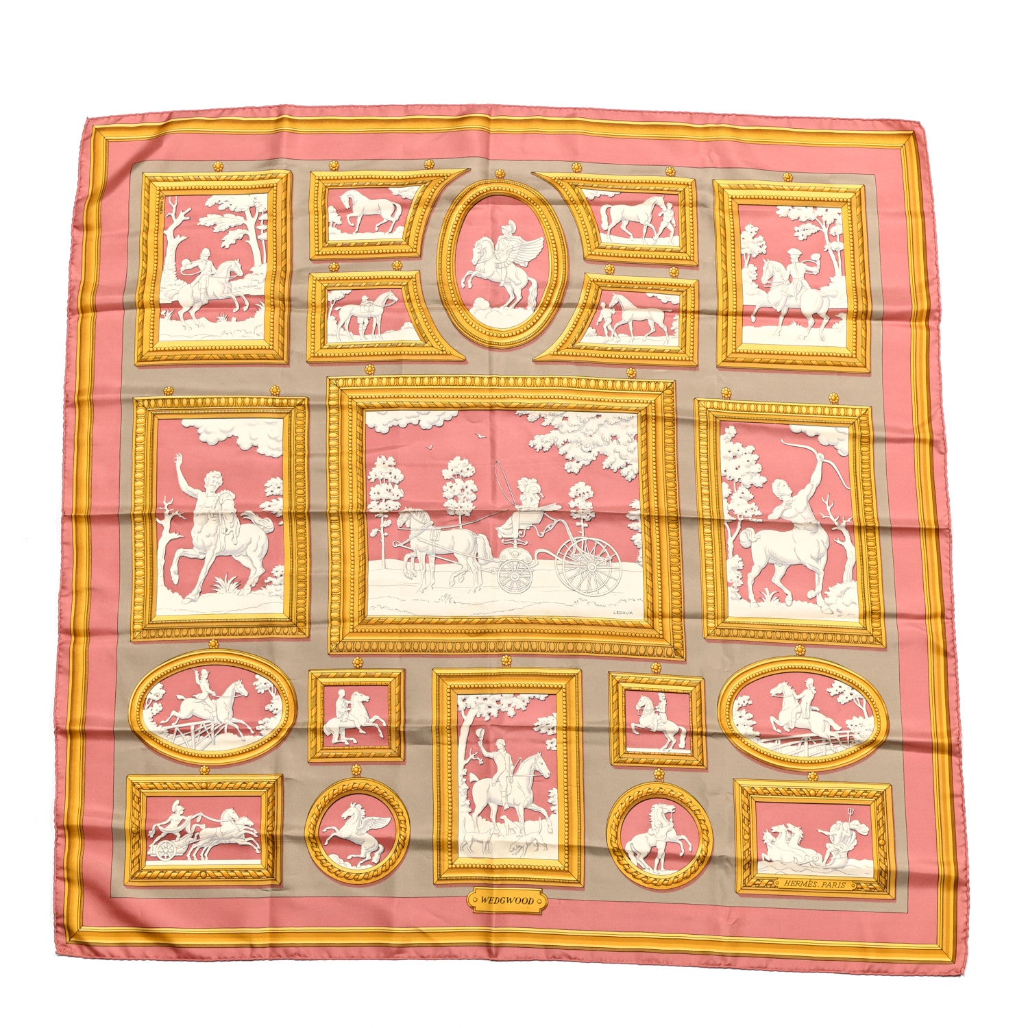 Hermes Silk Wedgwood Scarf 90 1 of 5