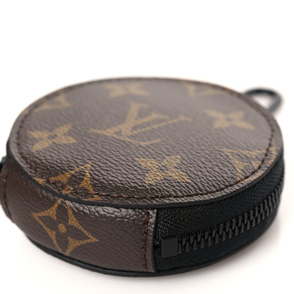 Louis Vuitton Monogram Trio Messenger Round Coin Purse Black 8 of 8