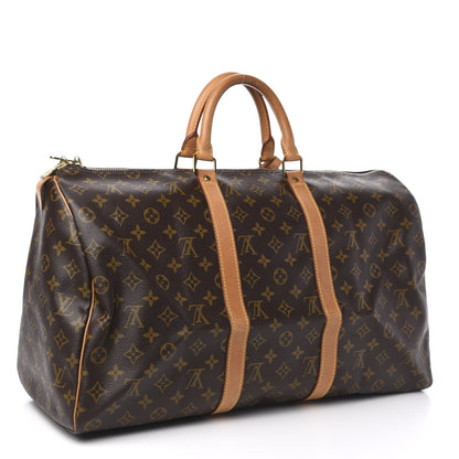 Louis Vuitton Monogram Keepall 50 2 of 13