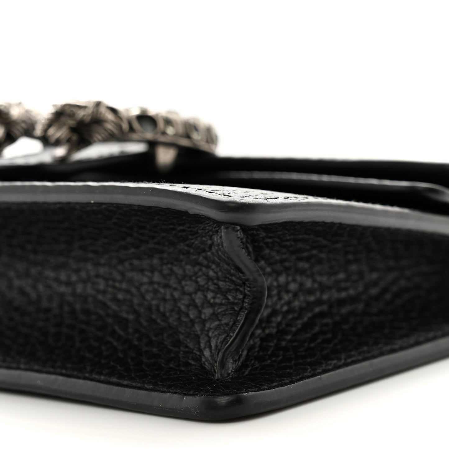 Calfskin Super Mini Dionysus Shoulder Bag Black