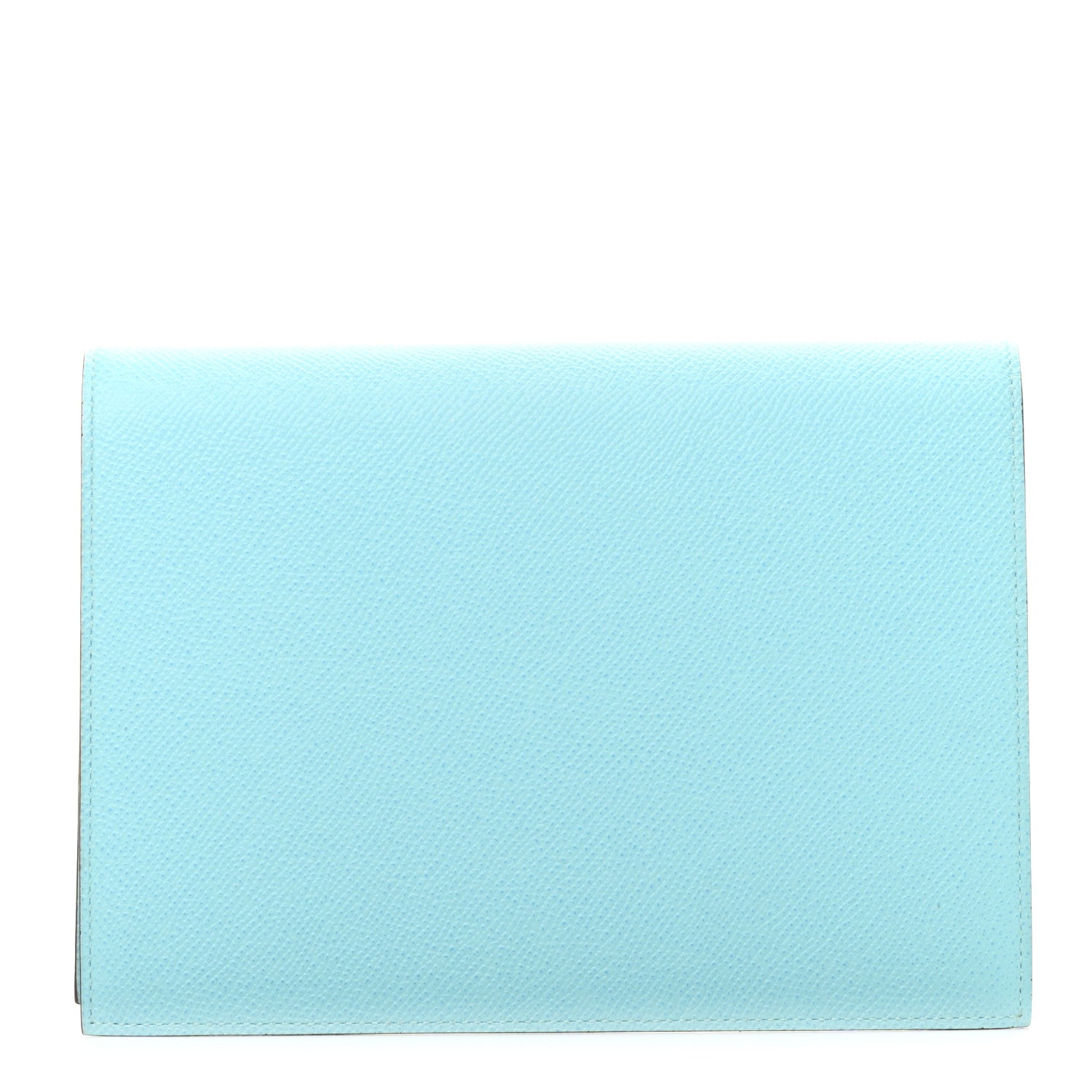 Hermes Epsom Globe Trotter Agenda Cover GM Bleu Atoll 1 of 8