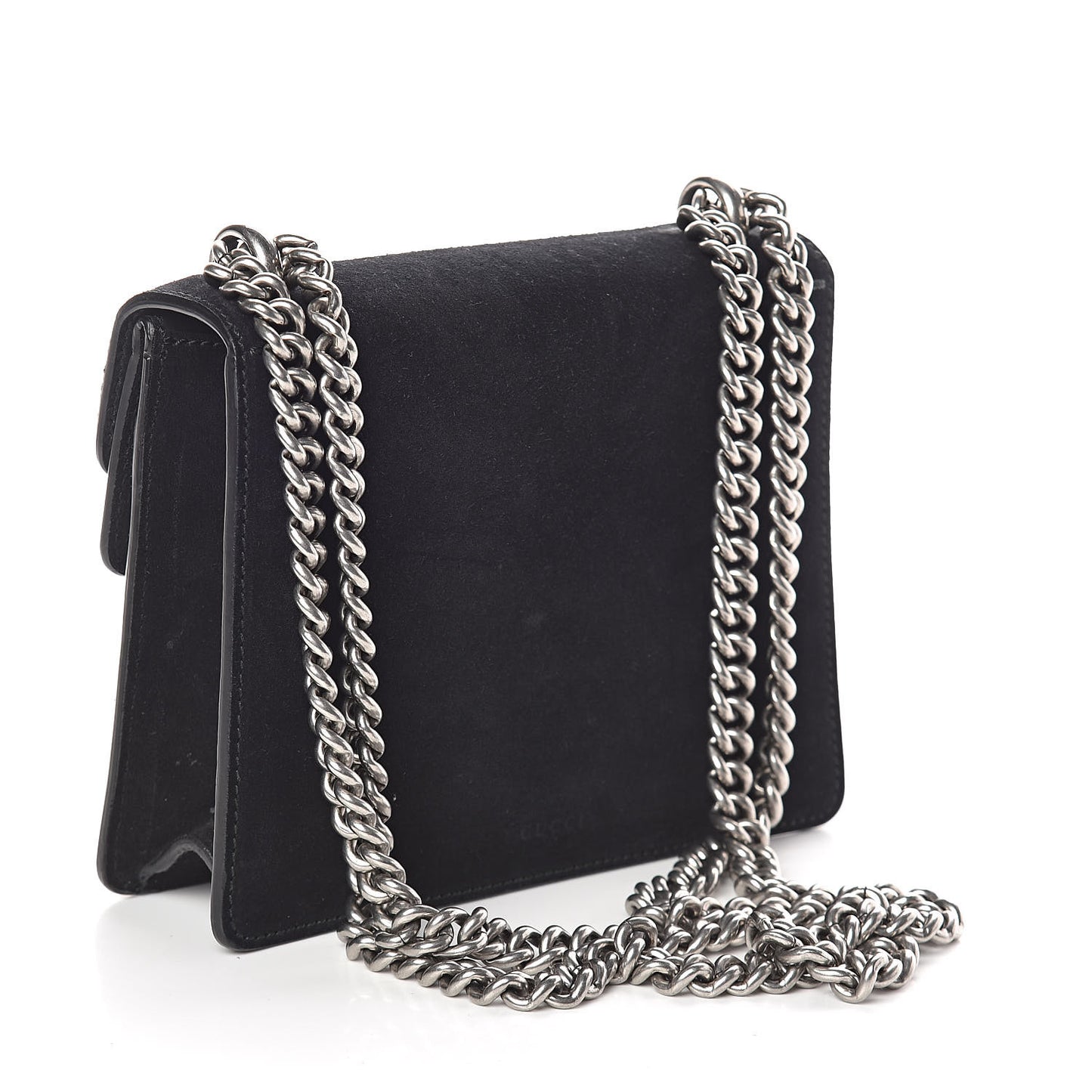 Suede Mini Dionysus Shoulder Bag Black