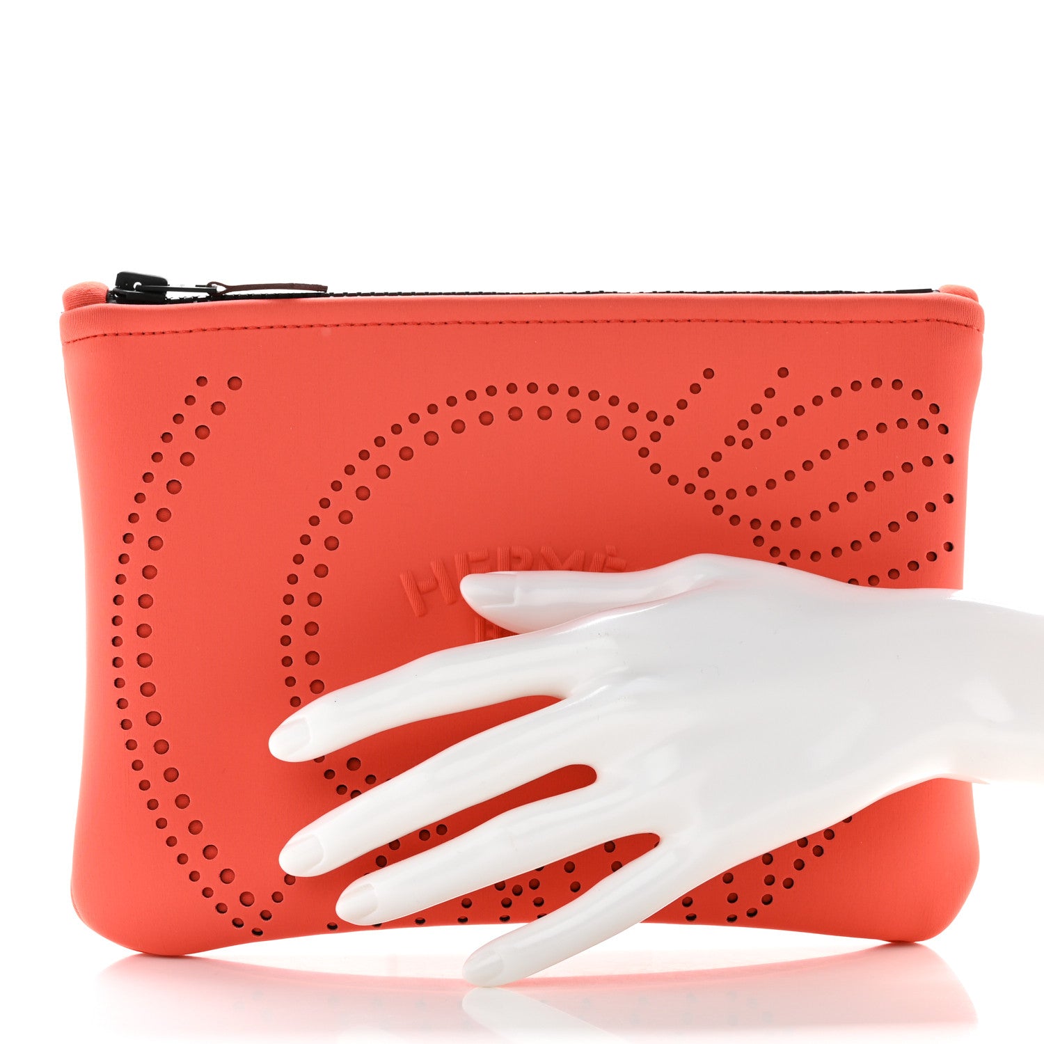 Hermes Neoprene Small Neobain Canoe Case Grenadine 2 of 10