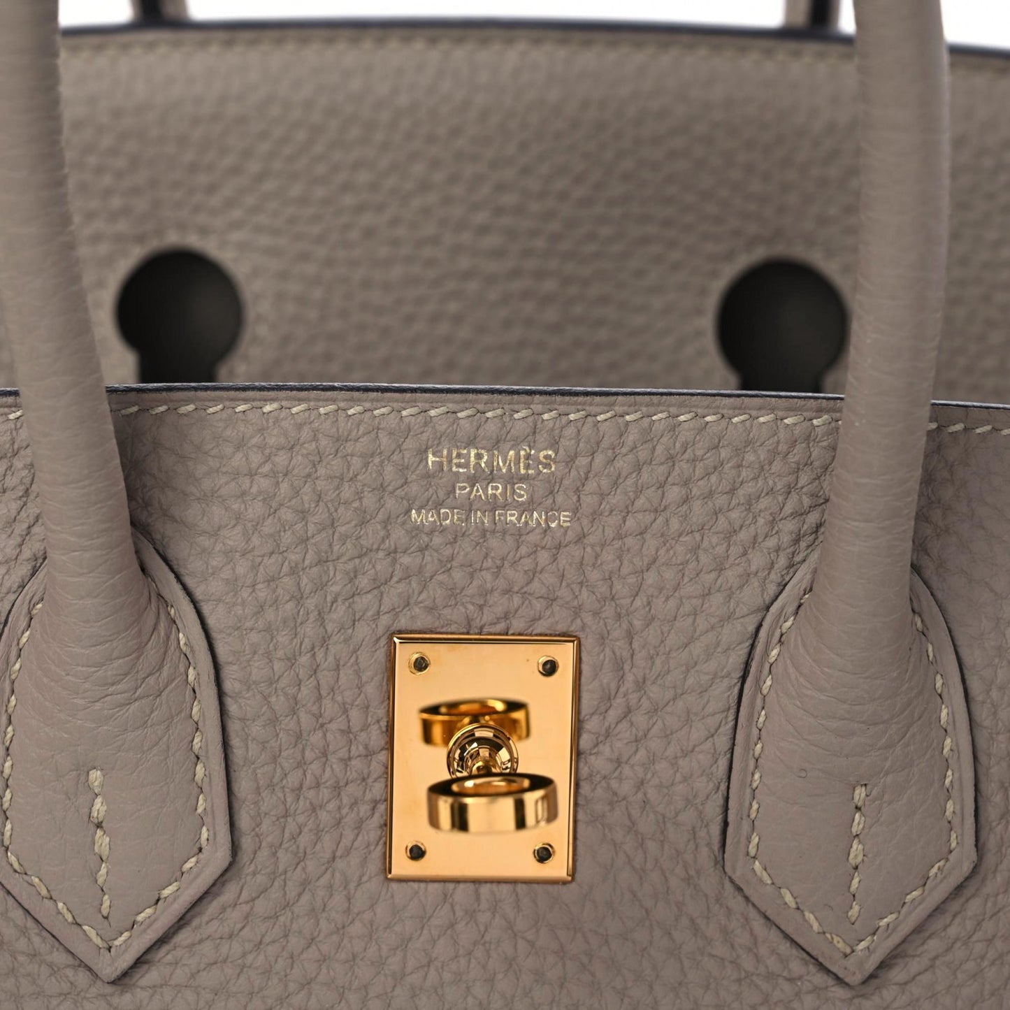 Togo Birkin 25 Gris Tourterelle