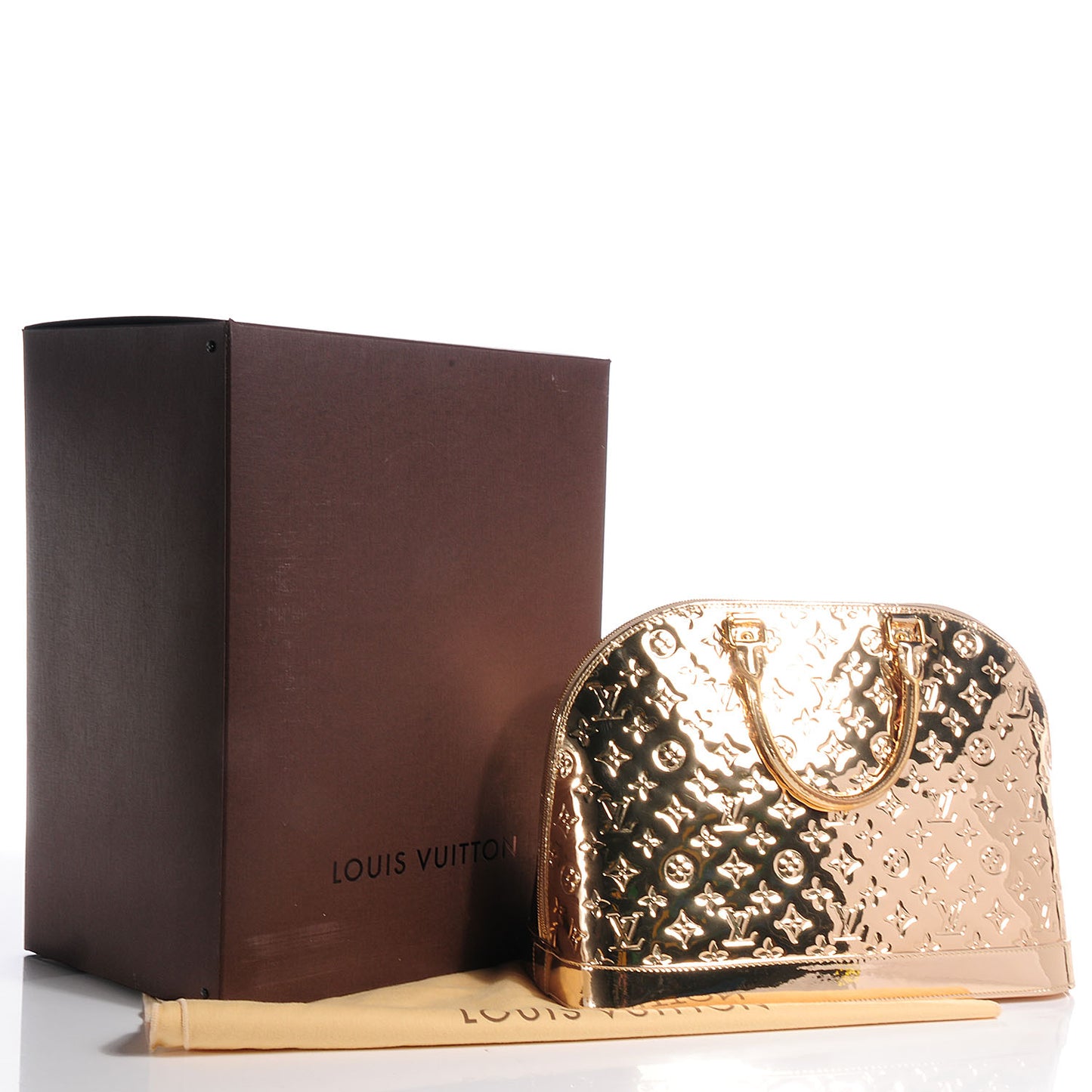 Monogram Miroir Alma MM Gold
