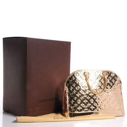 Louis Vuitton Monogram Miroir Alma MM Gold 5 of 8