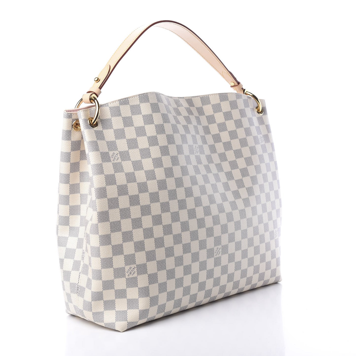 Damier Azur Graceful MM Rose Ballerine