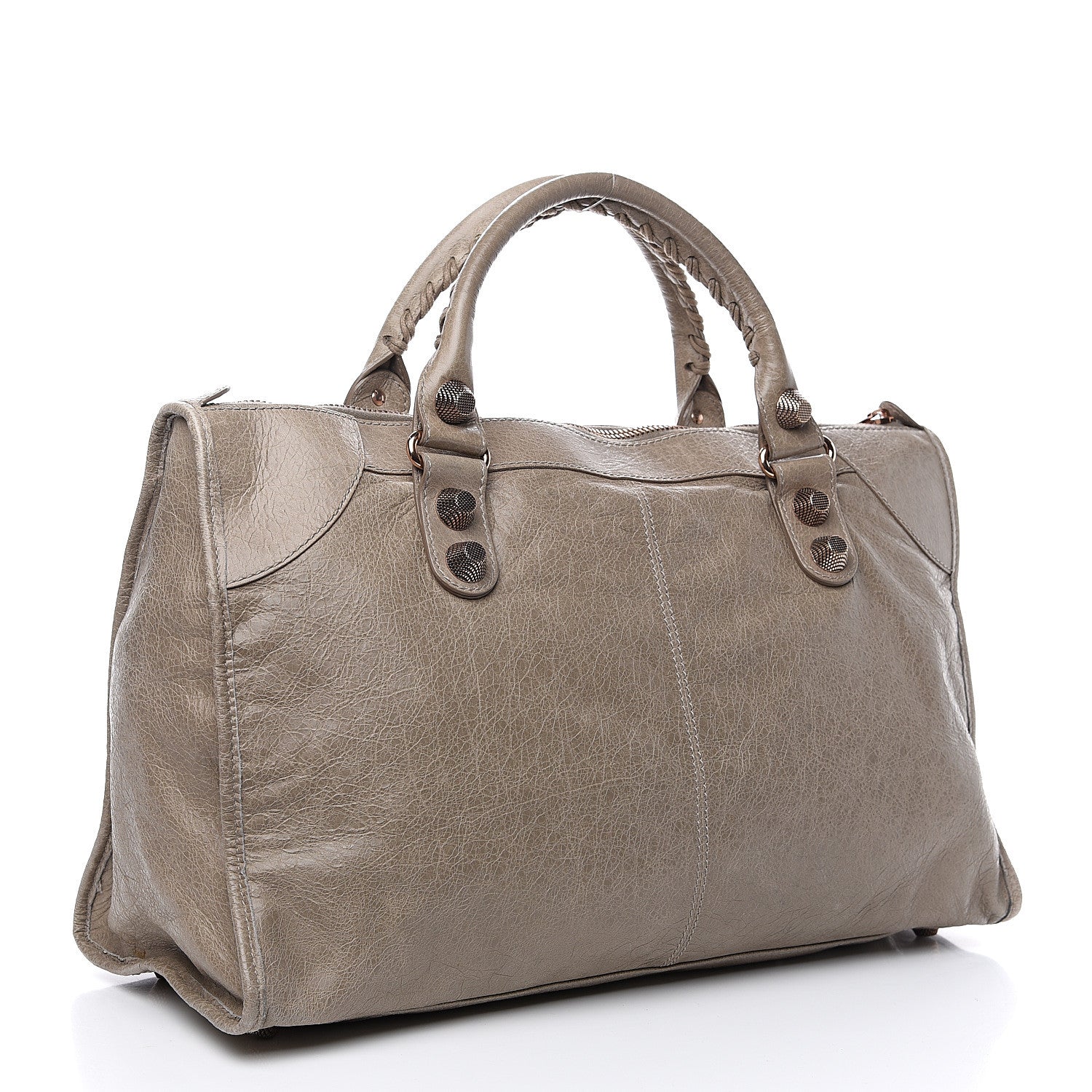 Balenciaga Agneau Giant 21 Rose Gold Hardware Work Papyrus 2 of 10