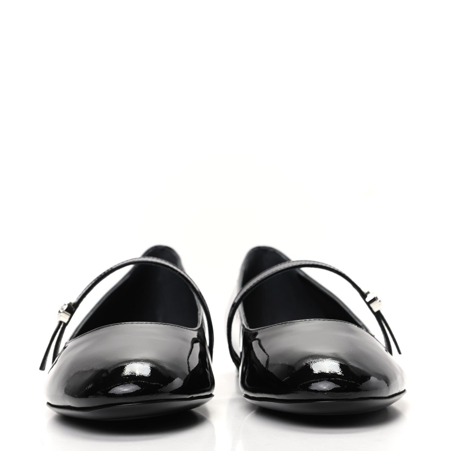 Louis Vuitton Patent Uniformes Ballet Flats 37 Black 2 of 8