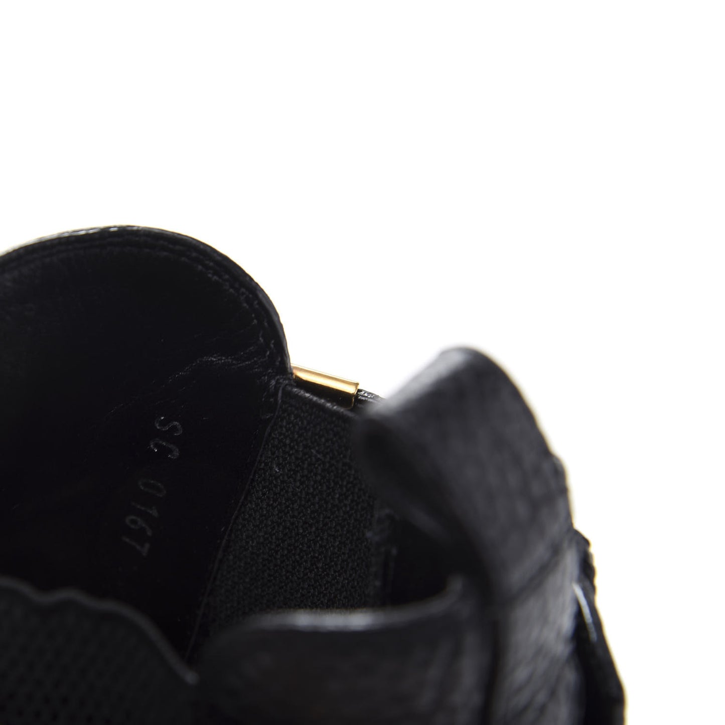 Calfskin Fast Ride Ankle Boots 37 Black