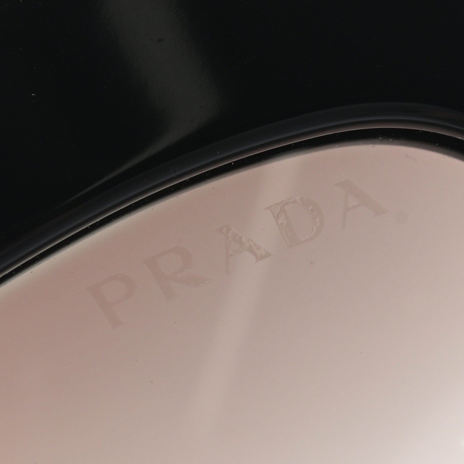 Prada Acetate Cinema Sunglasses SPR 09Q Black 8 of 9