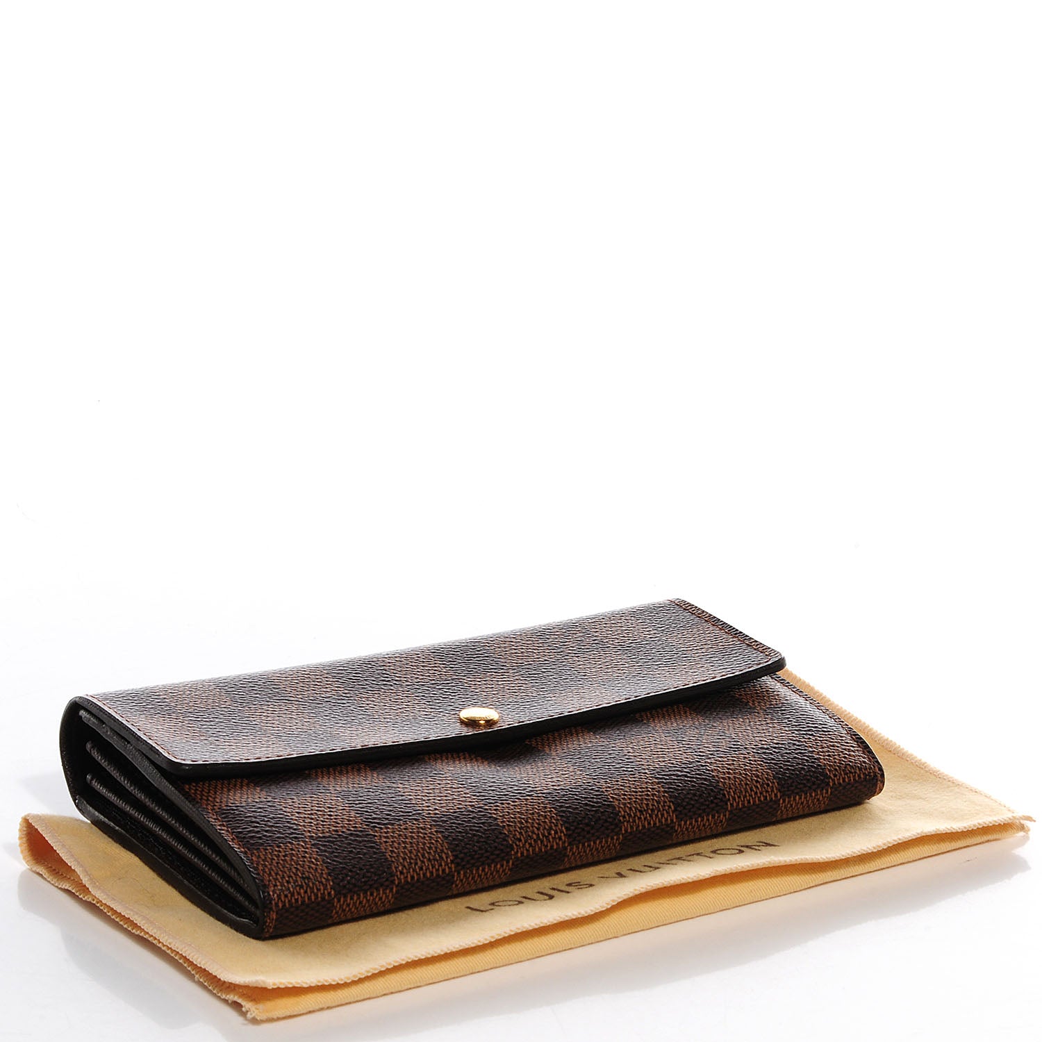 Louis Vuitton Damier Ebene Sarah Wallet 4 of 7