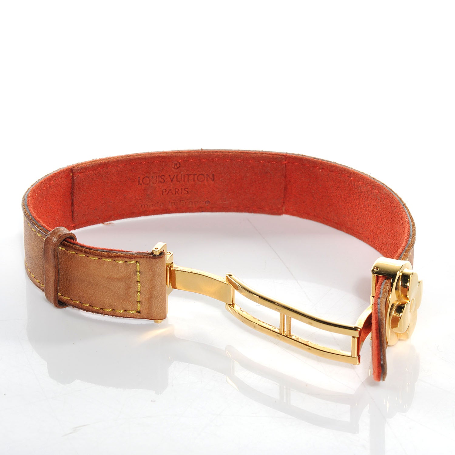 Louis Vuitton Vachetta Leather Wish Bracelet 5 of 7