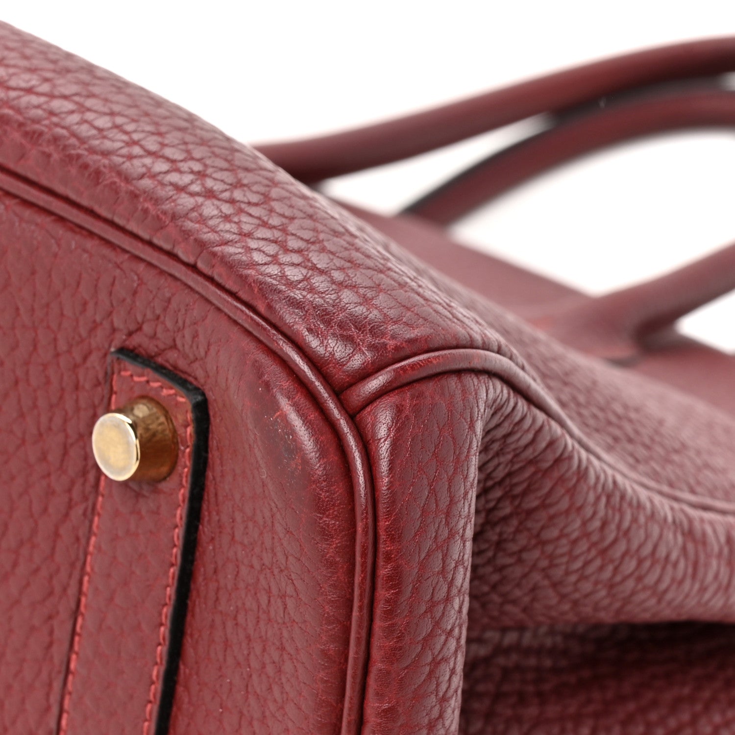 Hermes Fjord BIRKIN 35 Rouge H 11 of 16