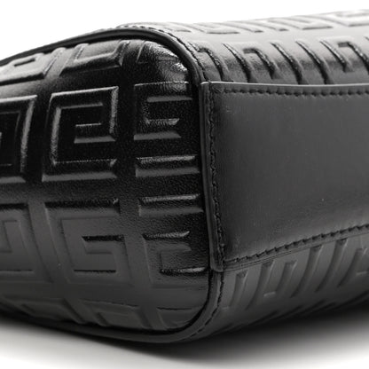 Givenchy Calfskin Logo Embossed XS Antigona 4G Black 8 of 9
