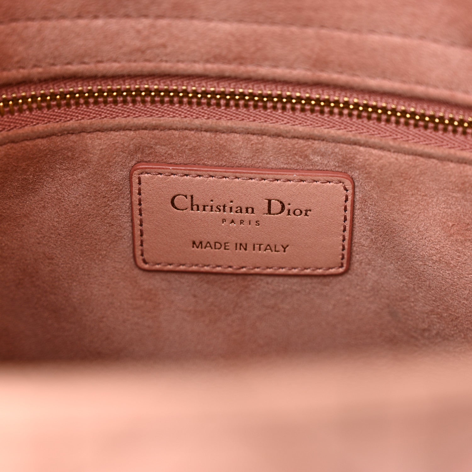 Christian Dior Lambskin Cannage Gradient Medium Lady Dior Pink 6 of 16