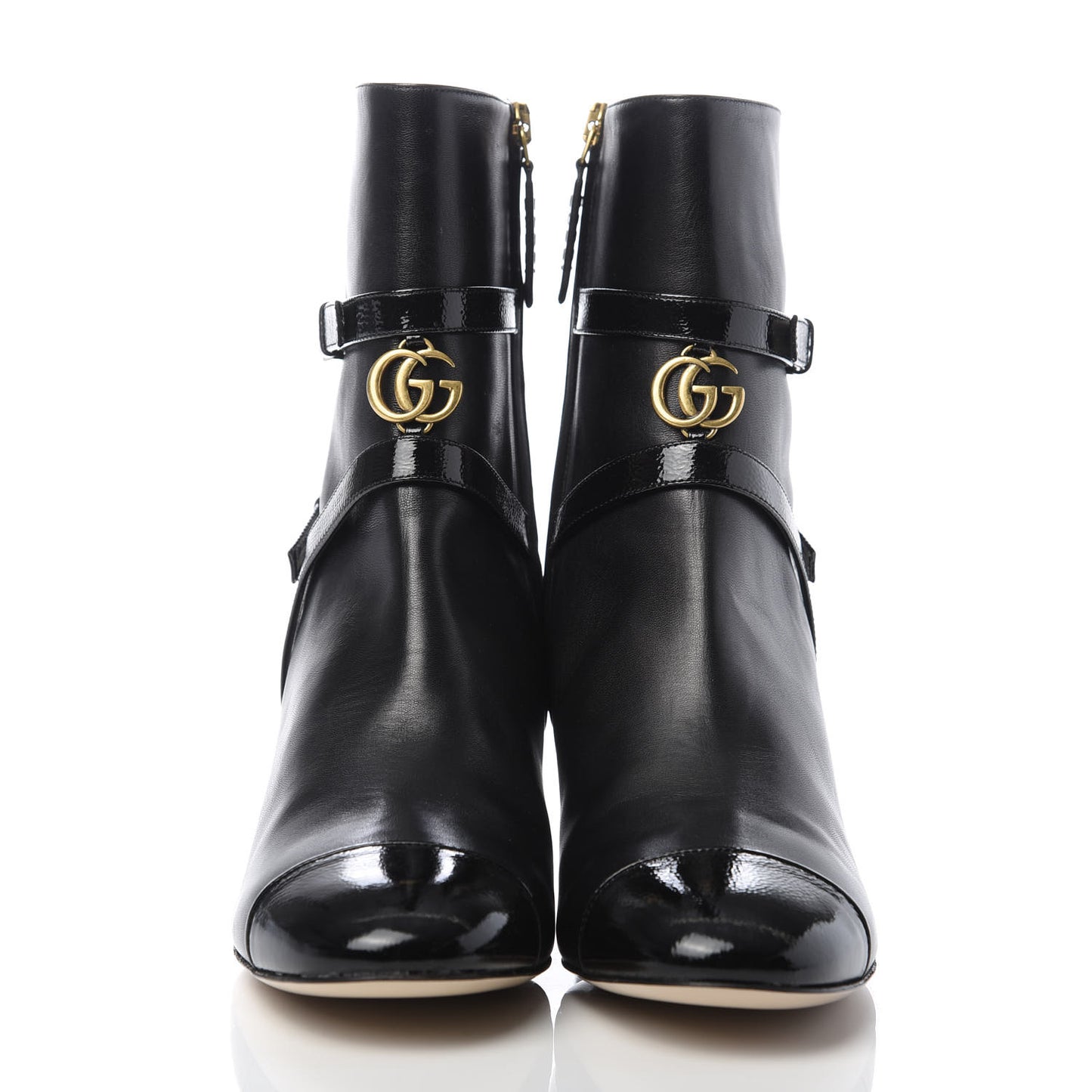 Malaga Kid GG Geraldine Cap Toe 55mm Ankle Boots 37.5 Black