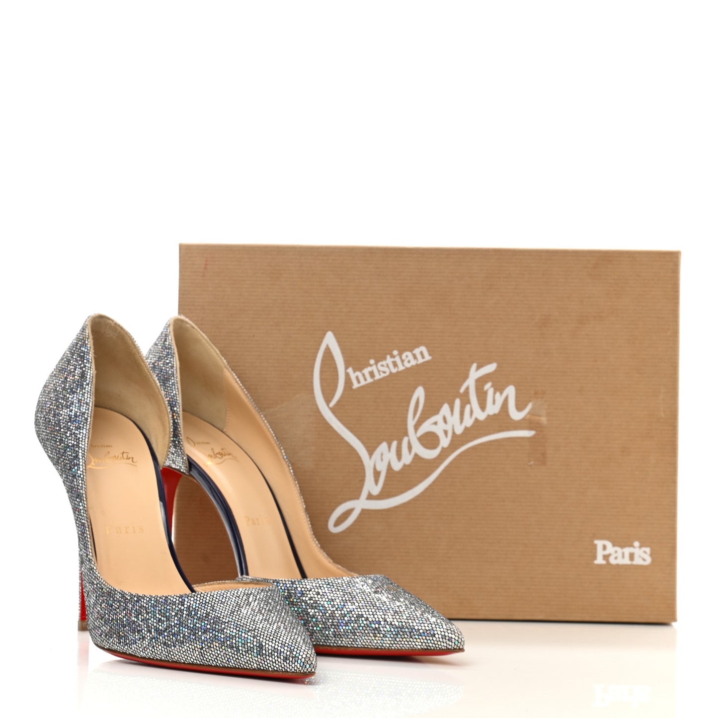 Nappa Mica Iriza 100 Pumps 40 Silver