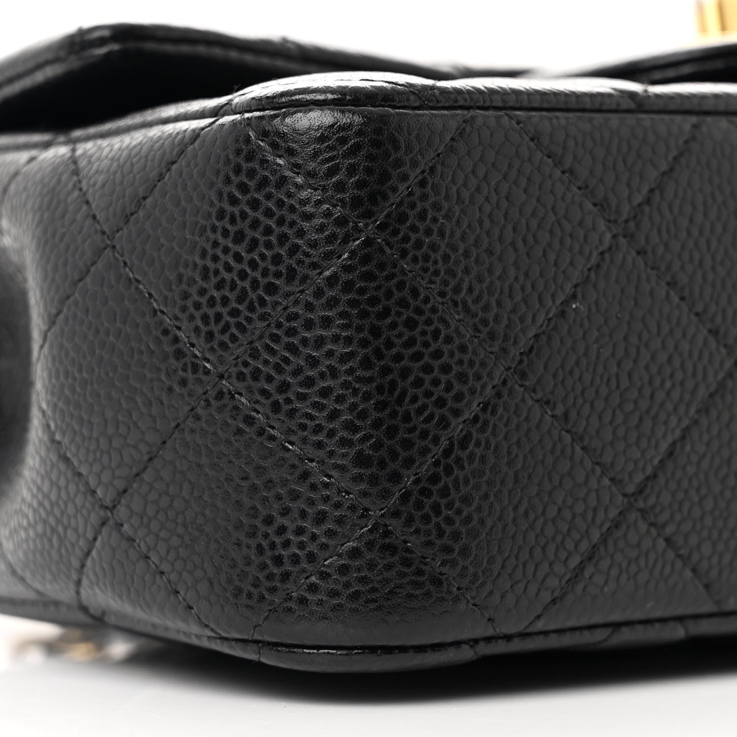 Chanel Caviar Quilted Mini Rectangular Flap Black 9 of 11
