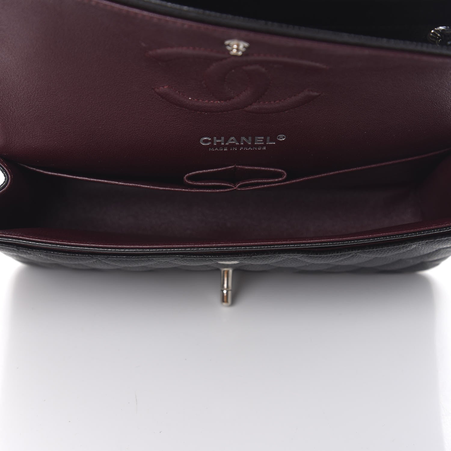 Chanel Caviar Quilted Medium Double Flap Black 4 of 11