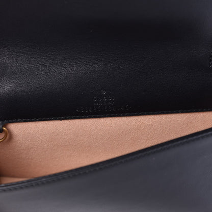 Gucci Calfskin Matelasse GG Marmont Mini Bag Black 5 of 7
