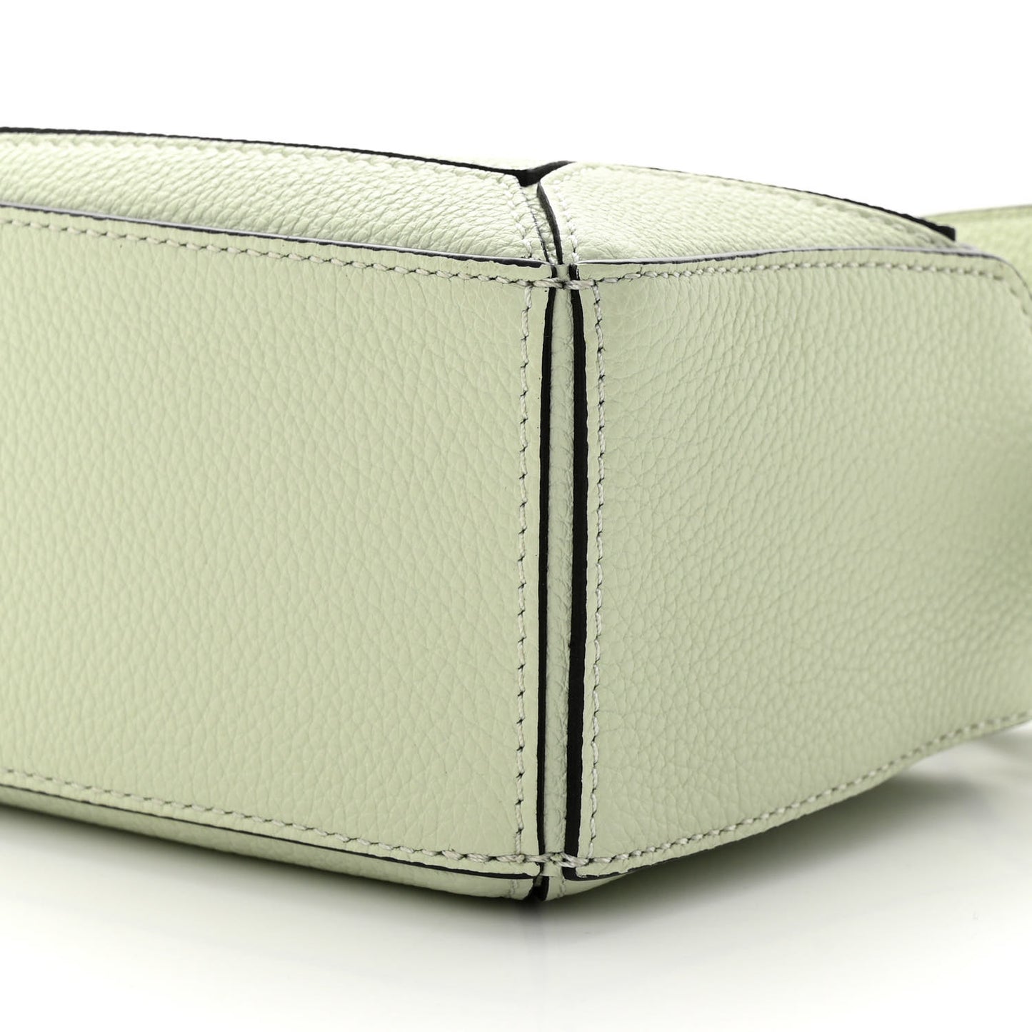 Calfskin Mini Puzzle Bag Light Celadon